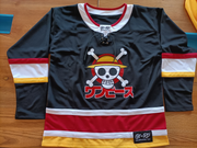 One Piece “LUFFY” hockey jersey